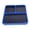 Blue, variant on Yajisi Magnetic Desktop Parts Tray Holder Storage Organizer for Metal Screws Sockets Bolts Pins, Blue