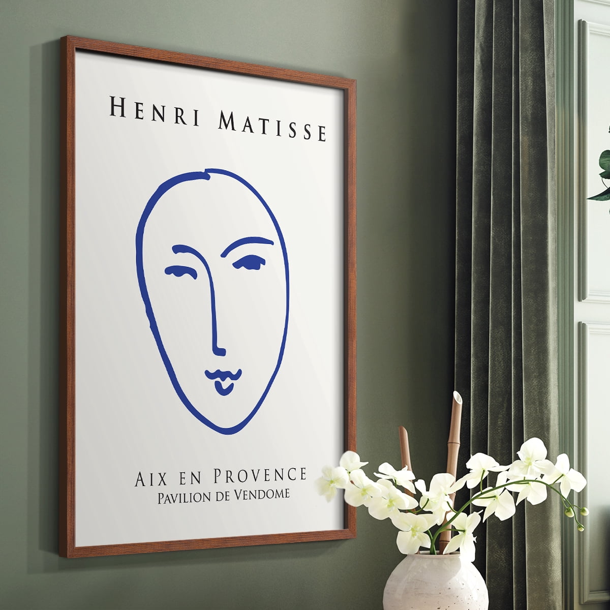 Matisse XLIX Framed Print - Solid Wood