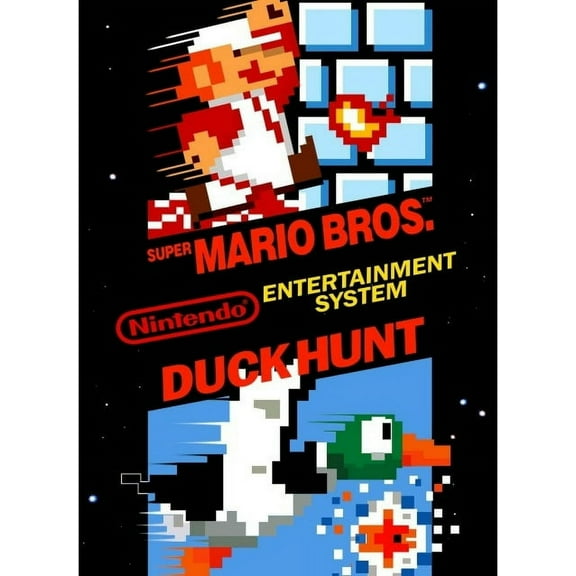 Super Mario Bros / Duck Hunt For NES Console