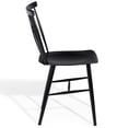 thumbnail image 4 of Topbuy 2 PCS Steel Chairs Dining Side Tolix Chairs Armless with High Cross Back Black, 4 of 7