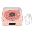 thumbnail image 2 of Record Player Style  Speaker with Night Light, Time Display, and Multifunction, for Girls, 2 of 7