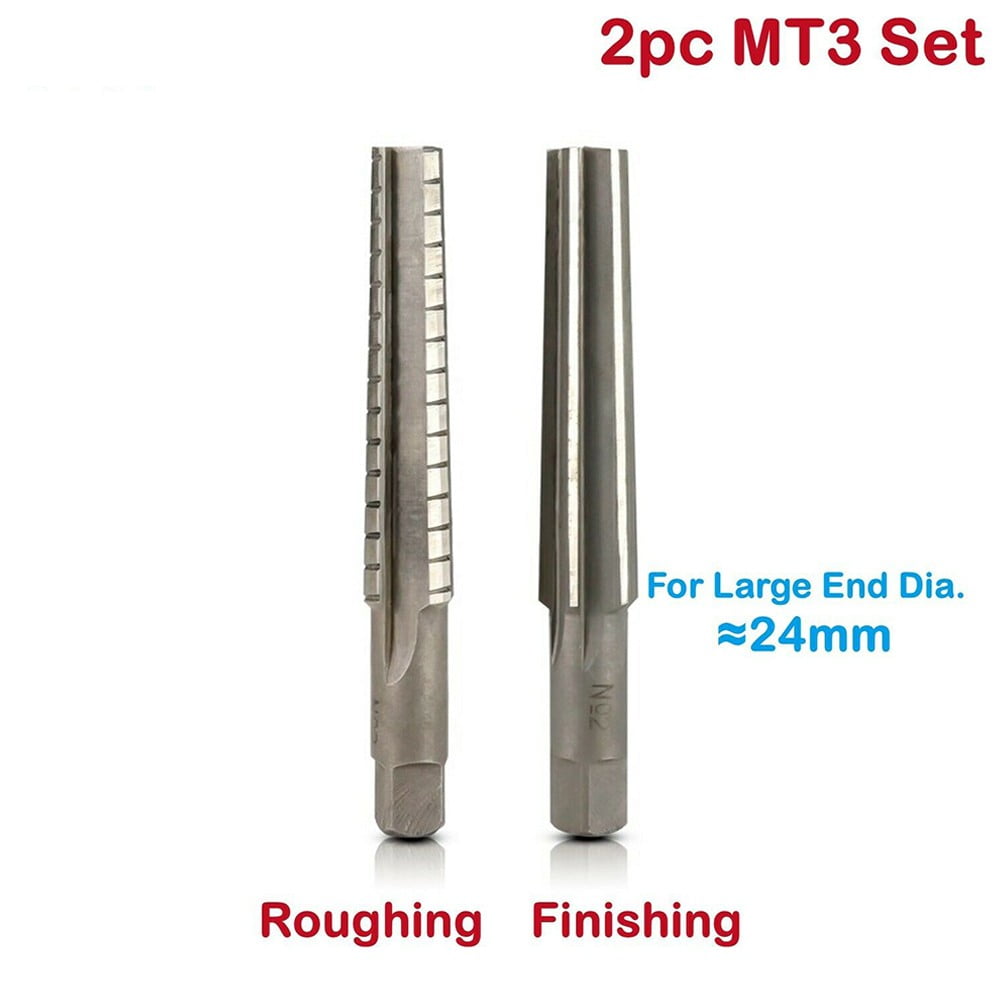 Mt 1/2/3/4/5 Morse Taper Socket Hand Reamer Roughing Finishing Coarse