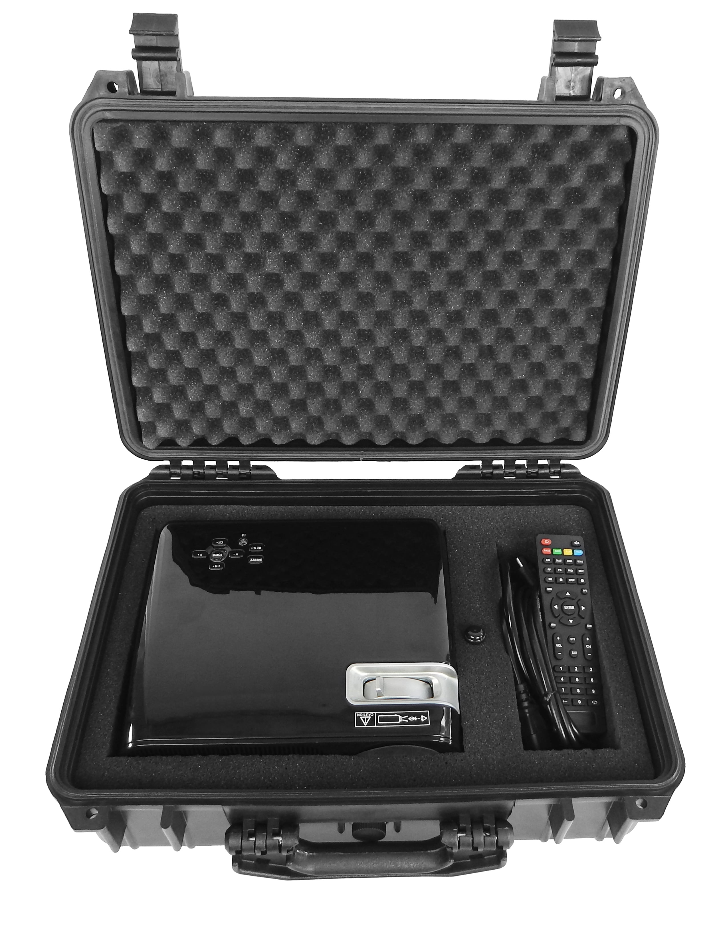 CASEMATIX Waterproof Projector Case fits Optoma Projector, NEC, InFocus