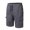 Gray, variant on Fheaev Cargo Shorts For Men Fashion Mens Solid Pocket High Waist Loose Bandage Pants Knee Lenght