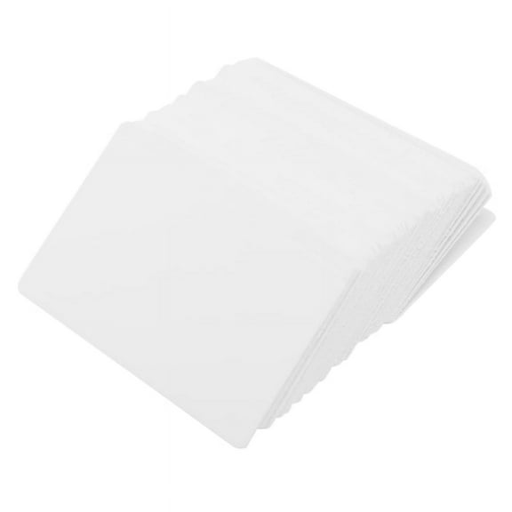 Blank White Cardboard paper Message Card Business Cards Card DIY Tag Gift Card About 100pcs (White)