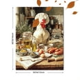 thumbnail image 3 of Chicken Turkey Pastry Canvas Print Wall Art Farmhouse Decor for Kitchen Dining Room Restaurant Cafe Home, 3 of 8