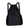 thumbnail image 4 of ZLight Drawstring Backpack Sports Backpacks Travel Bags Black Men for Large Women Bag Gym, 4 of 6