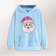 thumbnail image 2 of WILLBEST Sudadera Navideña para Mujer con Estampado Navideño, Cuello Redondo y Manga Larga, Estilo Casual y con Capucha Chica​​, 2 of 3
