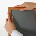 thumbnail image 6 of M&T Displays Curved Menu Board, 11x17 inch Copper Pedestal Sign Holder Floor Standing Aluminum Front Loading Easy Open Poster Message Advertisement Holder for Restaurant Cafe Hotel, 6 of 8