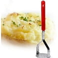 thumbnail image 3 of 2 Pcs d'Assiette à Ricer en Acier Inoxydable avec Poignée de Cuisine, 3 of 8