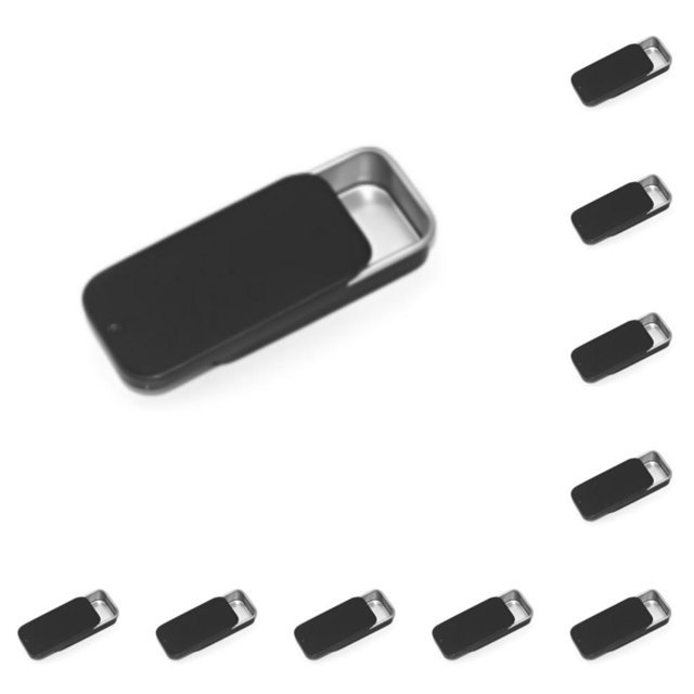 Kearding Caja de almacenamiento Mini caja hojalata lata suministros para el hogar ahorro de espacio accesorios para el hogar de larga duración Type1 NO1