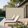thumbnail image 5 of LifeSky Retractable Privacy Screen for Patio: 118\" x 71\" Instant Side Awning - Blocks Neighbor View, UV & Water Resistant, Easy Pull-to-Open, 5 of 5