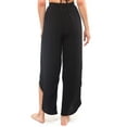 thumbnail image 2 of Jessica Simpson Women's Contemporary Basic Solid Tie Waist Beach Pant Swimsuit, 2 of 2