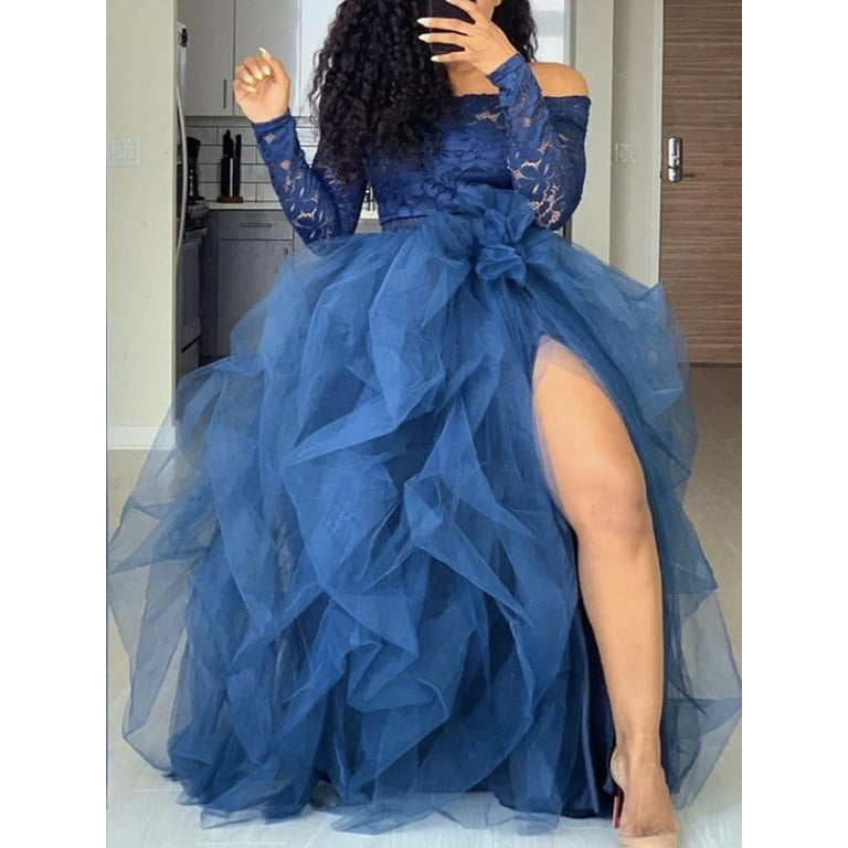 Floor length tulle skirts clearance