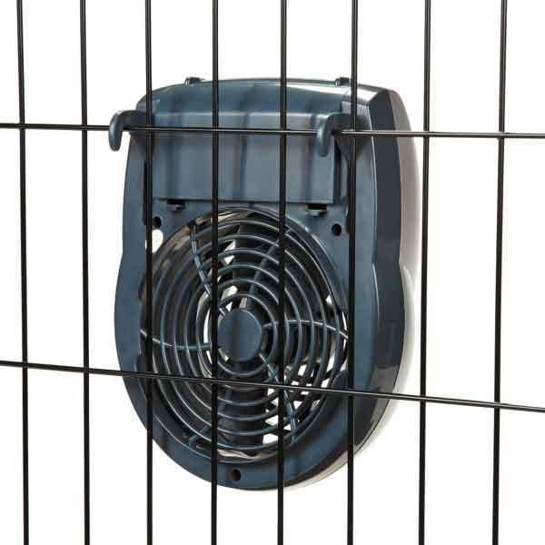 Mariner handikap indlæg Cool Pup Dog Crate Cooling Fan Pet Cage Two Hours Of Cold Airflow Hanging  Fans - Walmart.com