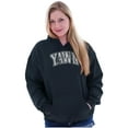 thumbnail image 3 of Funny Sleep Varsity Athlete Yawn Joke Hoodie Sweatshirt Women Men Brisco Brands S, 3 of 6