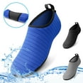 thumbnail image 1 of Htwon Waterproof Socks, Beach Volleyball Sand Proof Socks, Wetsuit Snorkel Socks for Men Women Blue, 1 of 5