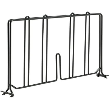 Nexel AD818B Black Epoxy Divider, 18"D x 8"H