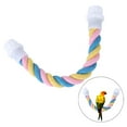 thumbnail image 3 of Bunblic 2x Flexible Bird Rope Perch Hanging Swing Perches Perches Climbing Rope for Parrot Budgie Parakeet Cockatiels Canary Small Pet Supplies 2 Pcs, 3 of 7