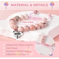 thumbnail image 4 of 7 Year Old Girl Birthday Gifts: Zebra Stone Beaded Bracelets For Girls, Adjustable Girls Bracelets,The Coolest Birthday Gifts For 7 Year Old Girls! Ideal For 7th Birthday Granddaughter Gifts Bracelet, 4 of 6