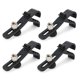 thumbnail image 4 of Clip a prueba de golpes para tambor, 4 piezas Clip de micrófono para tambor Clip de seguridad para micrófono para tambor Abrazadera a prueba de golpes para tambor Características mejoradas, 4 of 12