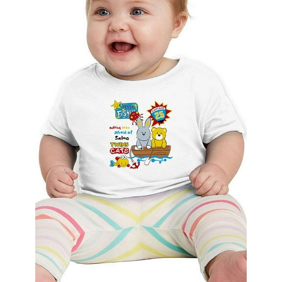 Sailing Twins T-Shirt Infant -Image by Shutterstock,  12 Months