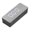 thumbnail image 4 of Digital Clocks, Bright Exquisite LED Mirror Alarm Clock  For Bedside For Home For Bedroom, 4 of 8