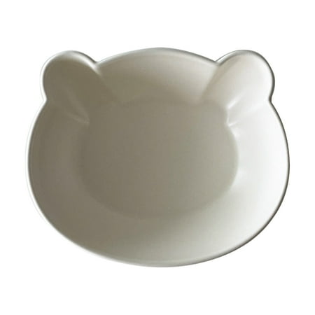 

Sorrowso Cartoon Bear Porcelain Bowls Dessert Plate Bowls for Salad Desserts Soup Healthy