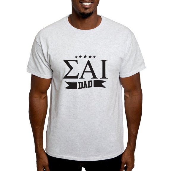 CafePress - Sigma Alpha Iota Dad Greek Letters T Shirt - Men's Classic Graphic T-Shirt