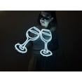 thumbnail image 5 of Cheers Neon Sign – LED Metal Wall Art for Bar, Home, or Party Decor, Bright and Unique Neon Wall Art, Stunning Neon Sign for Anyroom (With Remote Control), 5 of 9