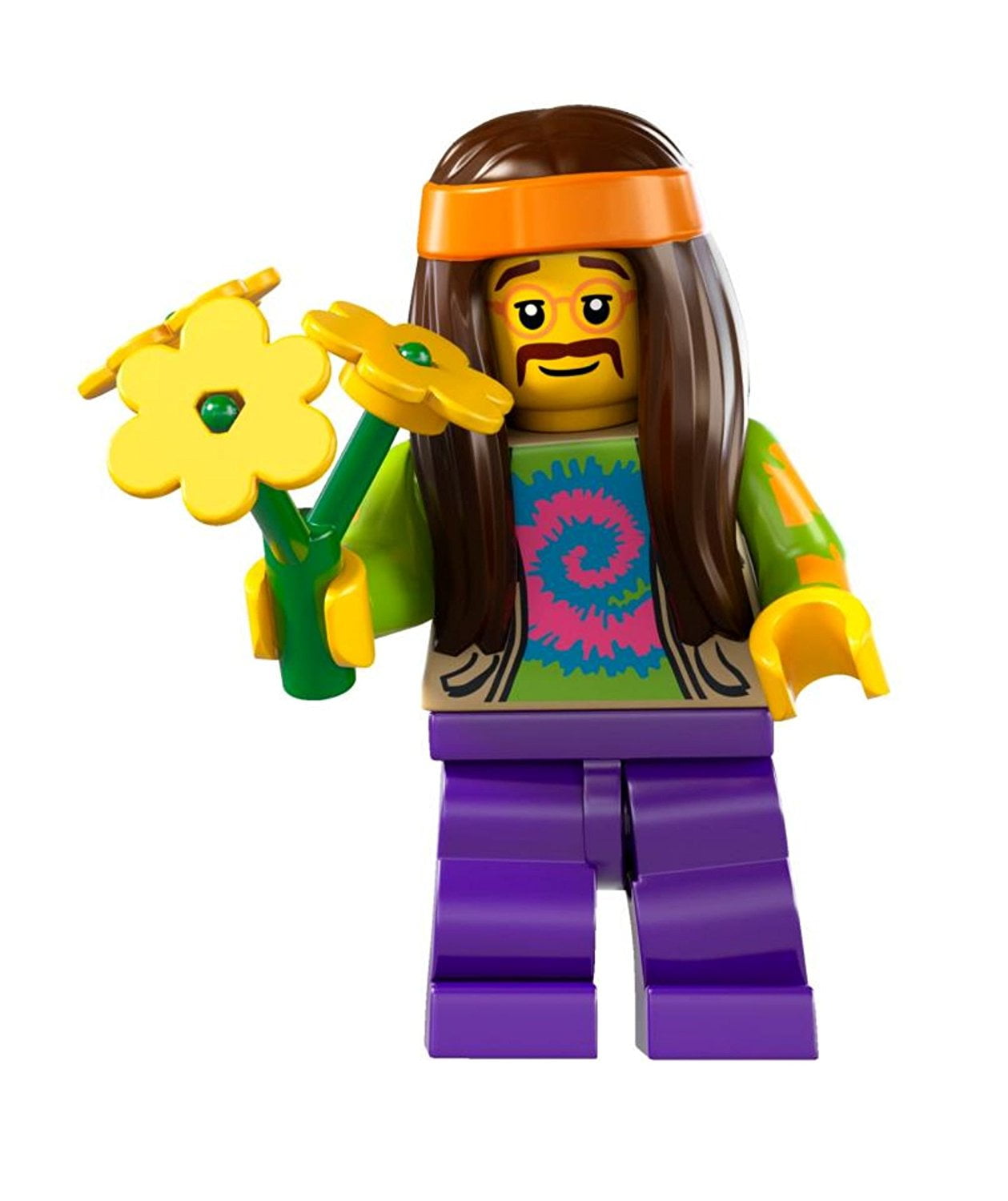 Ødelæggelse gødning Grænseværdi LEGO Collectible Series 7 Hippie Minifigure - Complete Set - Walmart.com