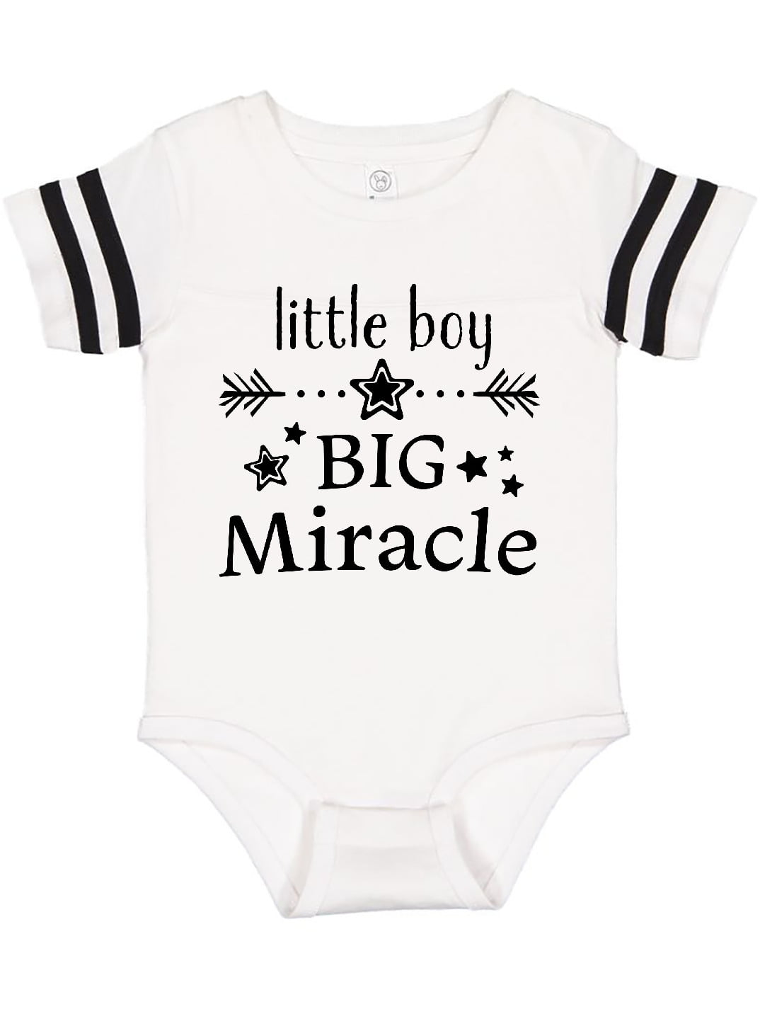 Inktastic Little Baby Big Miracle Infant Creeper Girl Child Boy Firstborn New 