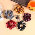 thumbnail image 3 of Miangastore 5 Pcs Chouchous d'Halloween Porte-Queue de Cheval Bronzant Élastiques, 3 of 8