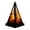 A, variant on Yashow Elite Halloween Table Decorations Lantern, Vintage Lighted Pyramid Centerpiece Lamp with Pumpkin Bat, Spooky Handheld Prop for Home Party, 6.81 x 3.66 inch