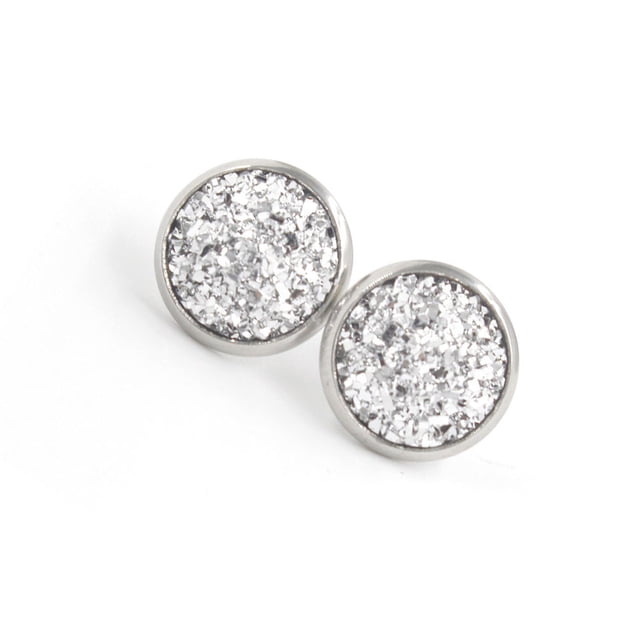 Minnieouse 1 par de pendientes de mujer de acero inoxidable 12mm reutilizables pendientes extraíbles fiestas joyería Festival regalo de Navidad Ropa, zapatos y accesorios Miscelánea tipo 21 Minnieouse AP011022-13