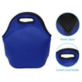thumbnail image 4 of Neoprene Lunch Bags, 2Pack 12"x6"x12" Lunch Portable Containers Bag, Dark Blue, 4 of 6