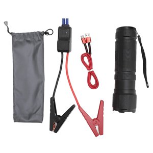 600A Car Jump Starter Multifunctional Portable Emergency Starting Power Supply 1000LM LED Flashlight Power Bank Smart Safety Cable Auto Battery Booste