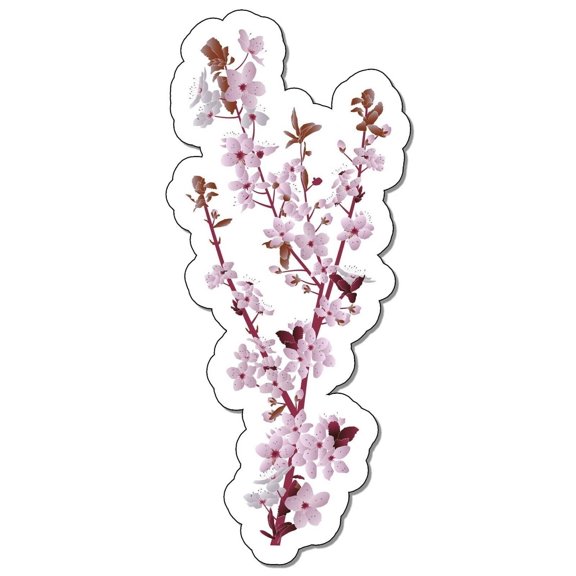 Cherry Blossoms Flowers Japanese Japan Asian Beautiful Vinyl Decal Sticker 4"