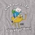 thumbnail image 2 of Adventure Time Ride Bump Women's T Shirt, Athletic Heather, 2X-Large, 2 of 6