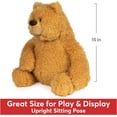 thumbnail image 4 of GUND Growler Teddy Bear Classic Brown Bear Plush Stuffed Animal, 12”, 4 of 4