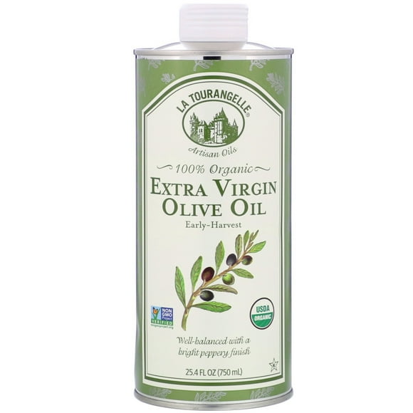 La Tourangelle , Huile d'Olive Extra-Vierge 100 % Biologique, 25,4 fl oz (750 ml)