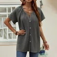 thumbnail image 5 of My Orders Cute Summer Tops for Women, Tshirts Shirts Graphic Vintage 5X Summer Clothes Outfits Women Over 50 Everyday Women Tank Tops Loose Crop Short Sleeve Tunic Tops for Women 3Xl, 5 of 6