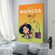 thumbnail image 3 of Mafalda Cuadro decorativo colgante - Arte de pared - Póster enmarcado - Decoración de pared - Regalos para familia, amigos y aficionados 20*30 cm, 3 of 6