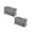 Gray 1*2, variant on 1 Pcs Bedside Organizer Bag, Bedside Caddy Hanging Storage Bag, Table cabinet Bed Storage for Dorm Room Hospital Bed Rails