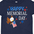 thumbnail image 4 of Inktastic Happy Memorial Day Eagle Boys or Girls Toddler T-Shirt, 4 of 5