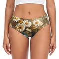 thumbnail image 1 of Fotbe Rustic Daisy Mason Jars Calzones Estampados para Mujer – Ropa Interior de Algodón, Cómoda, Suave y Elástica-X-Small, 1 of 6