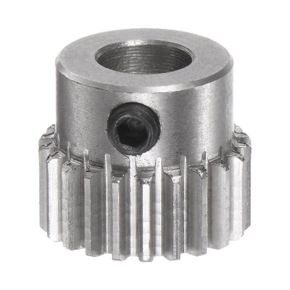 Unique Bargains Pinion Gear 5mm Aperture 22T 0.5 Module Stainless Steel Motor Gear