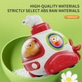 thumbnail image 4 of Cartoon Press Submarine Sliding Toy with Whistle Interactive Competition Inertia Glider for Water Play Gift, 4 of 6
