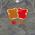 thumbnail image 4 of Inktastic I Love Pbj 2 Boys or Girls Baby Bodysuit, 4 of 5