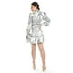 thumbnail image 3 of Vestido camisero manga larga Roman Fashion /Juvenil, 10931 (Ivory, marino) beige CH, 3 of 5